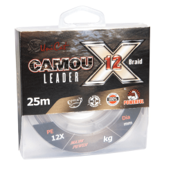 Uni Cat Camou X-12 Leader 0,90mm 7 Uni Cat Camou X-12 Leader 0,90mm -Freilaufrollen Verkäufe 1600071 camou x 12 leader 25m 3 1280x1280