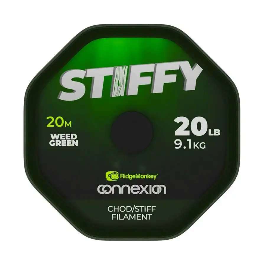 Ridge Monkey Connexion Stiffy Chod / Stiff Filament 20 Lbs 20 Meter 3 Ridge Monkey Connexion Stiffy Chod / Stiff Filament 20 Lbs 20 Meter