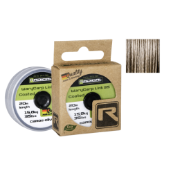 RadicalWarycarp Link Coated 35 0,80 Mm 15,8 Kg 20 Meter Camou-olive
