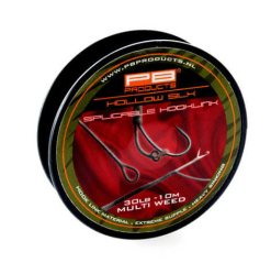 PB Products Hollow Silk Splicable Hooklink Multi Weed 30 Lbs 10 Meter