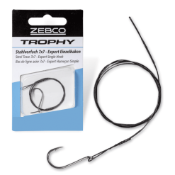 Zebco Trophy Stahlvorfach 7x7 - Exp EH 60 Cm 15 Kg